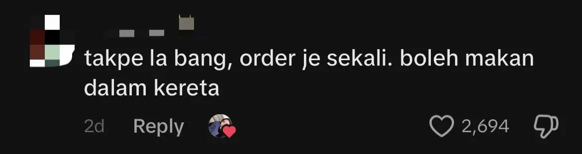 M'sian Woman Unable To Get Legally Parked Car Out After JB Eatery Blocks It With Tables & Chairs comment 2