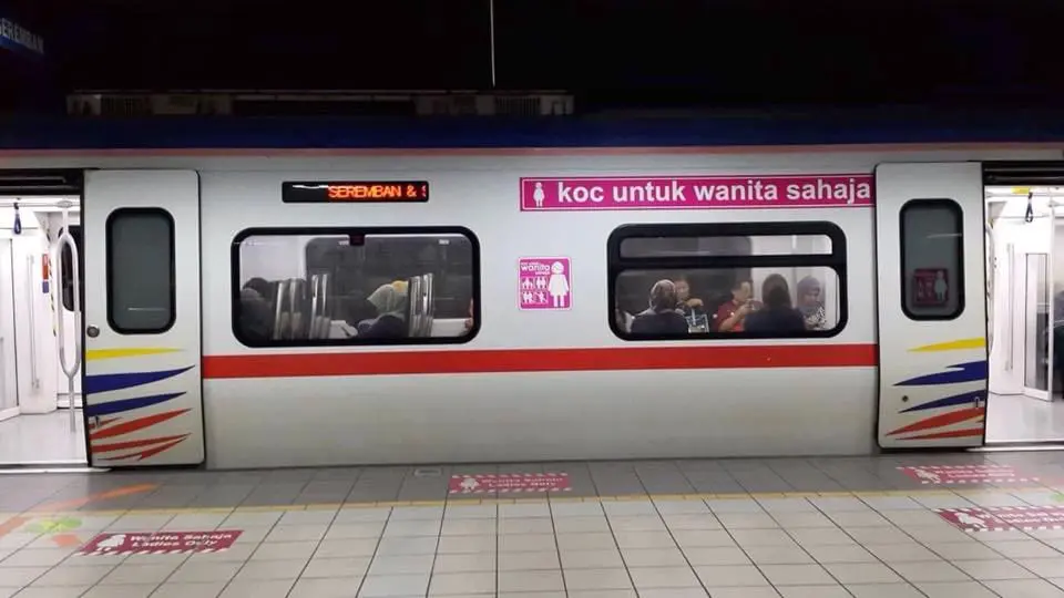 Women-only coach KTM Komuter