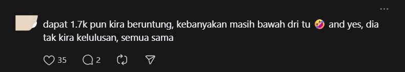 M'sian Woman Says Working 6 Days A Week For RM1.7K With A Degree In K'tan Is 'Traumitising' comment 2