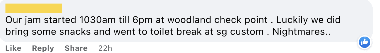 'Worst Jam Ever' - SG Man Spends 9 Hours In Traffic Jam To Reach Johor Bahru 4