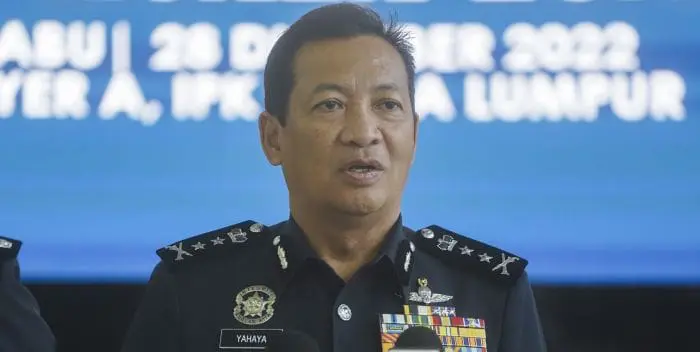 Pahang police chief Datuk Seri Yahaya Othman