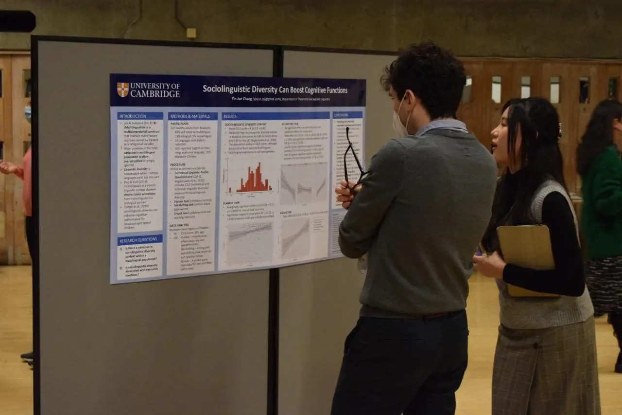 Yin Jue's thesis research in Cambridge