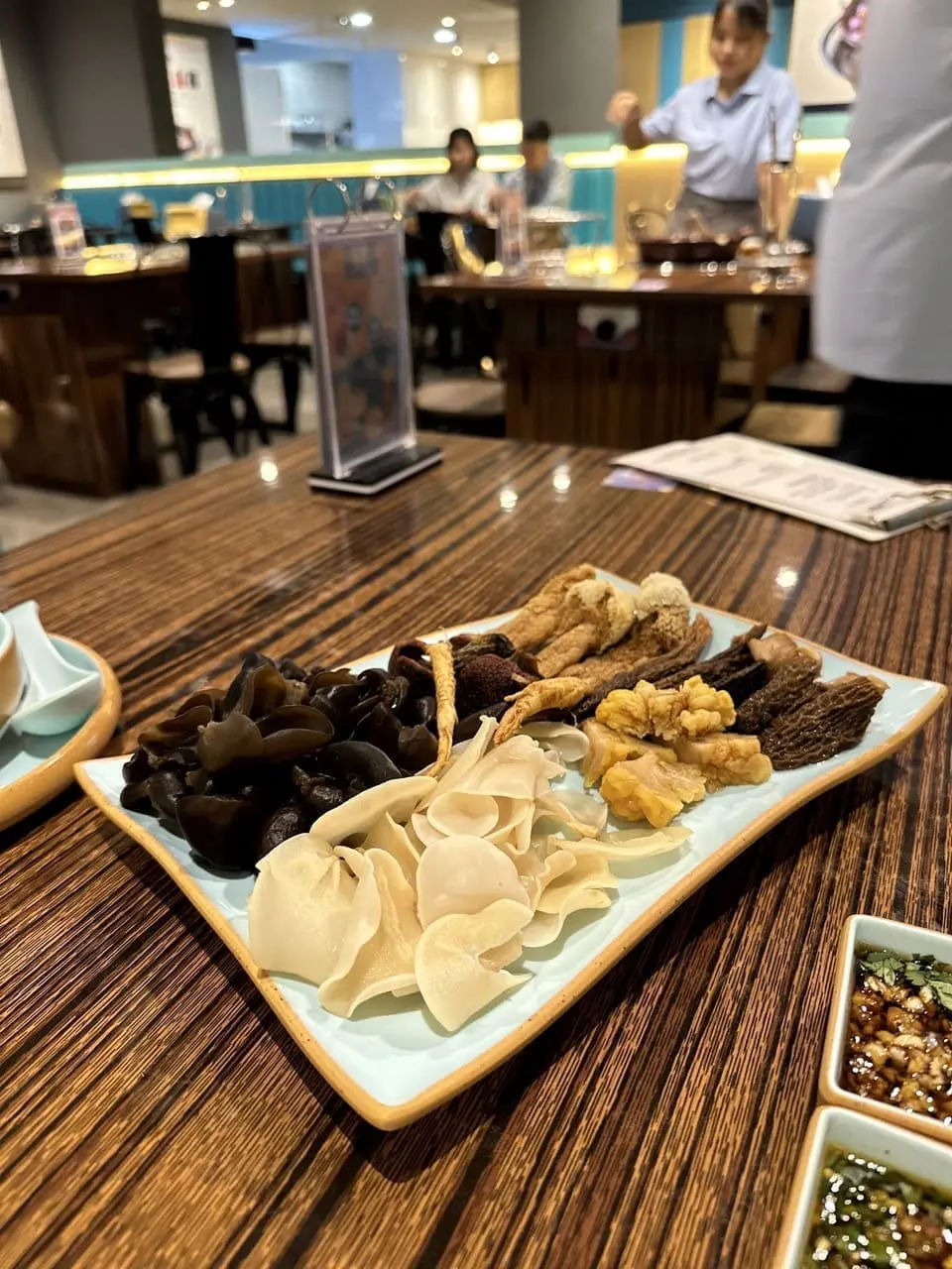 Yunnan wild mushroom platter