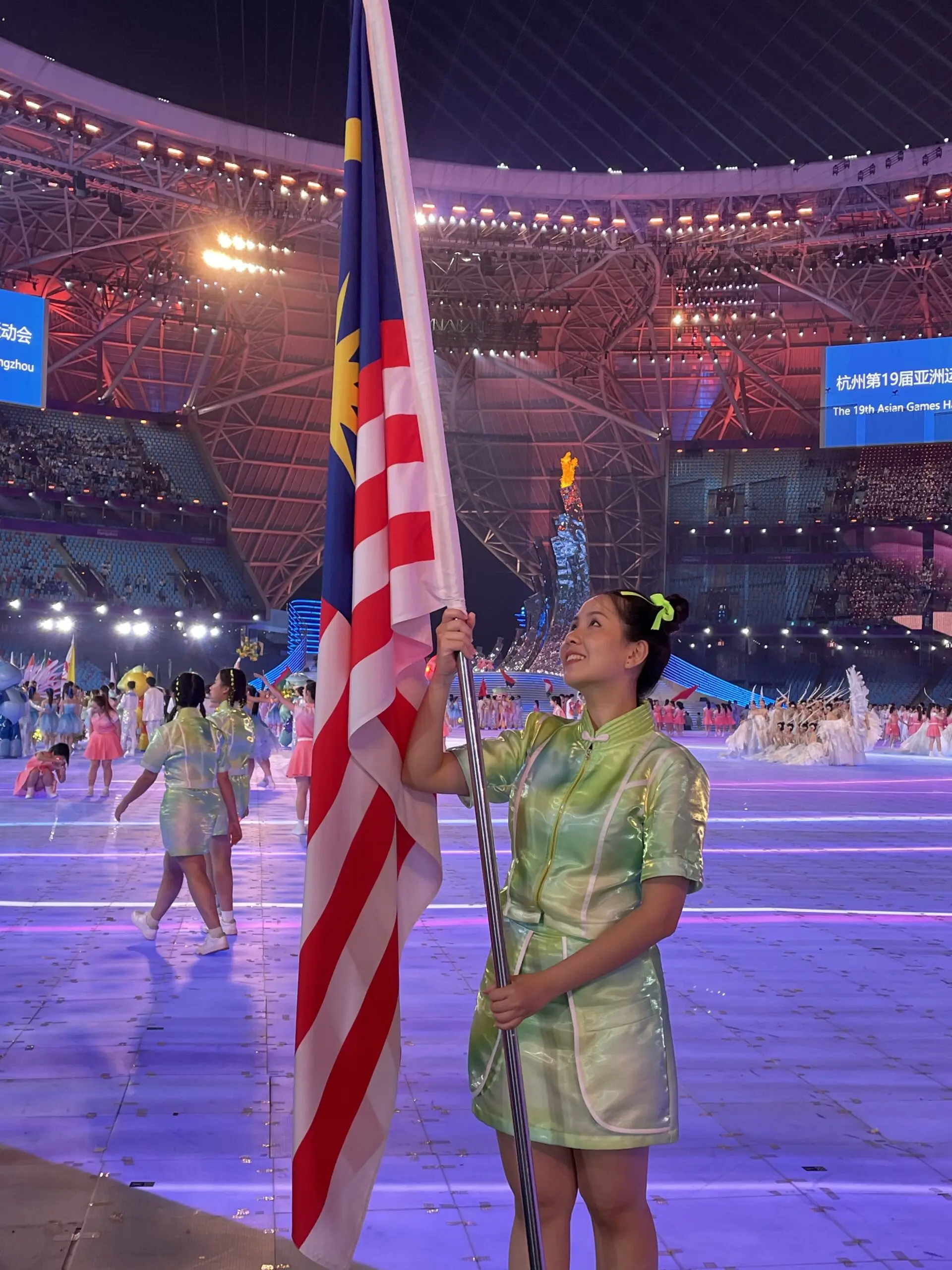 Zi Hui, Malaysian performing at the Hangzhou Asian Games 3