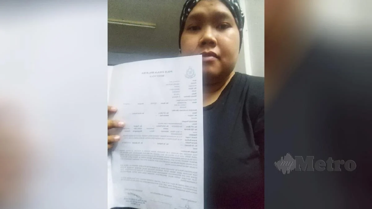 Norfarahain Abd Manap and police statement