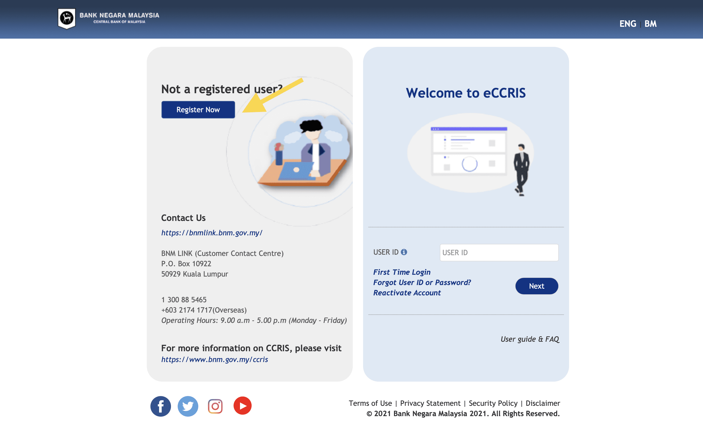 1. eCCRIS Register now