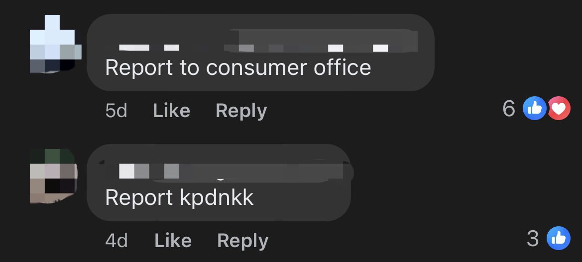 M'sian Woman Upset At Cafe For Charging 10% Takeaway Packing Fee Without Informing Her comment 3