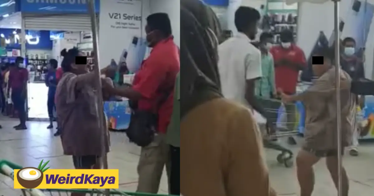 Anti-masker slaps security guard after being told to wear one in supermarket | weirdkaya