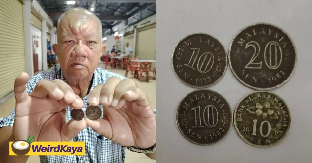 M'sian Vendor Refuses To Accept Man's 20 Sen As It Was "Too Dark"