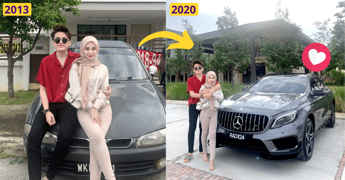 From Proton Wira To Mercedes - The Love Story of this M’sia Couple Goes Viral