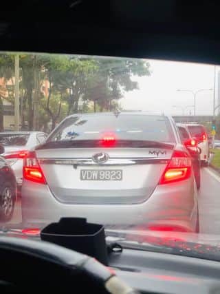 "Myvi, the King of national cars!" Owners plaster "Myvi" logo on their imported cars