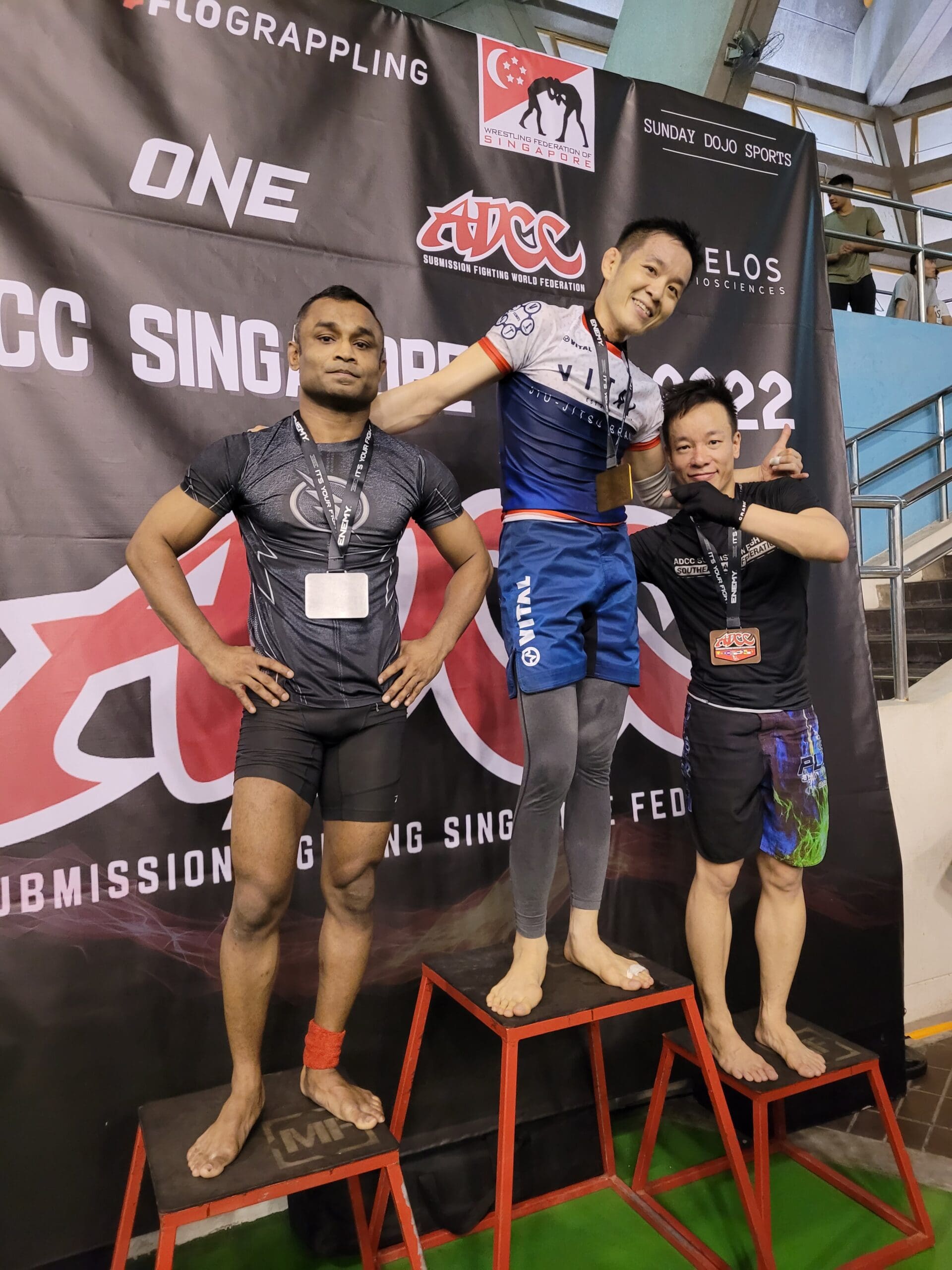 Tan Jee Tjun at ADCC Singapore