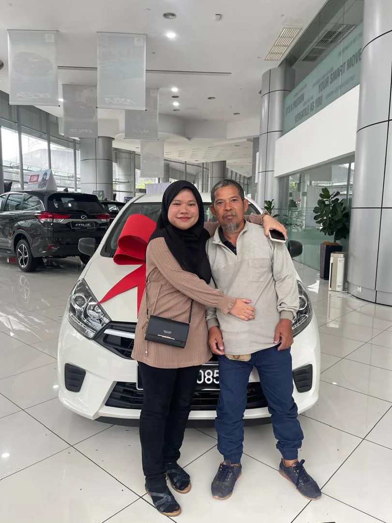 Buying new car for dad