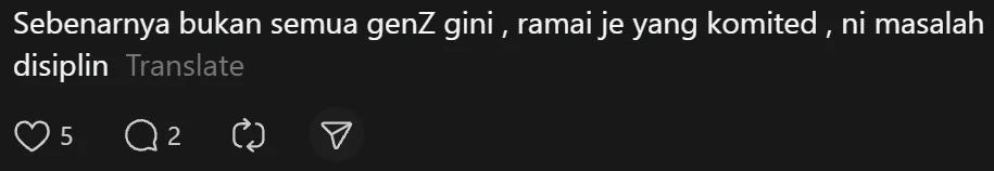 Comment on gen z staff being late ( )