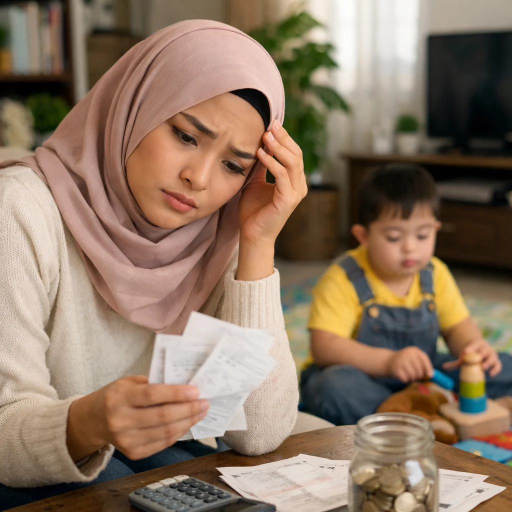 Financial struggle for family with special need kid ( )