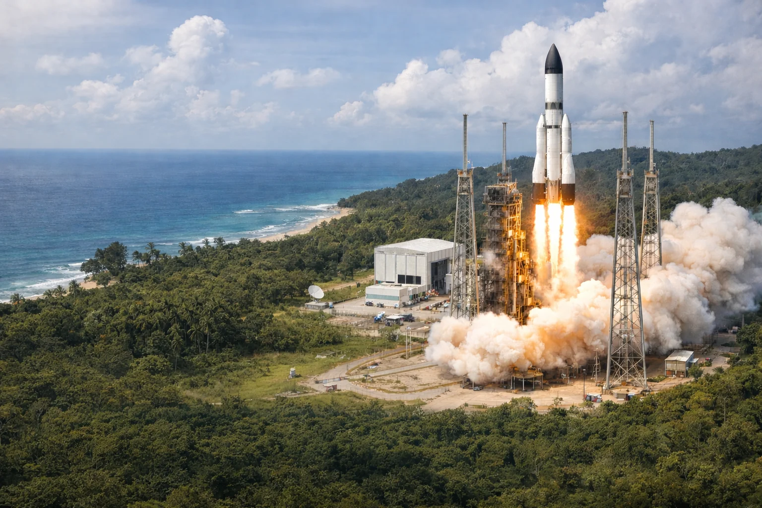 Pahang rocket launch site