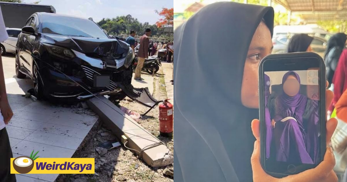 13yo M'sian Girl Knocked Down By Car After Teacher Steps On Gas Pedal By Mistake