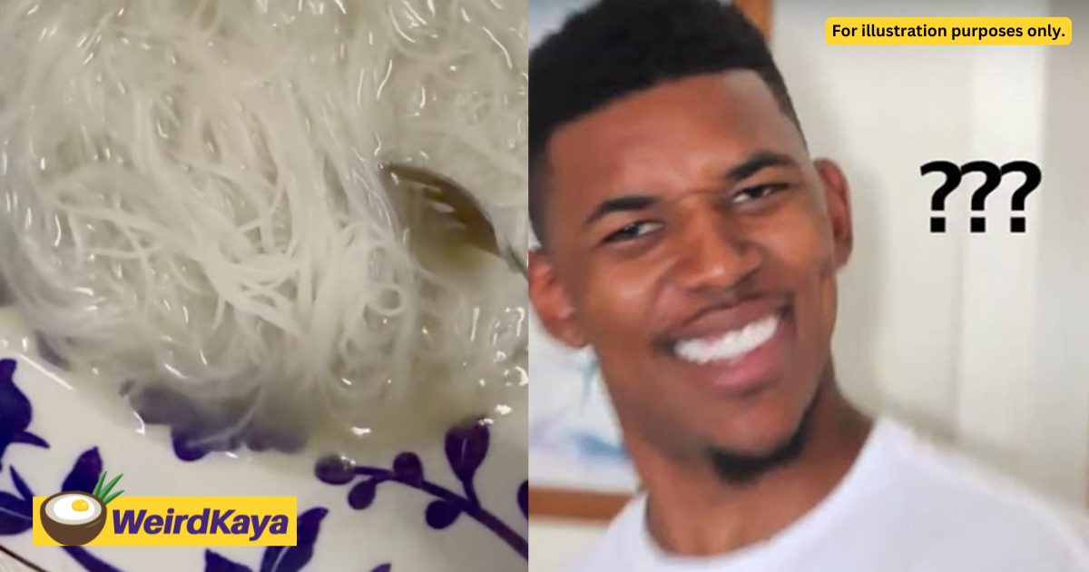 wk “did the chicken die?!” — m’sian woman left shocked after getting rm bihun with no chicken
