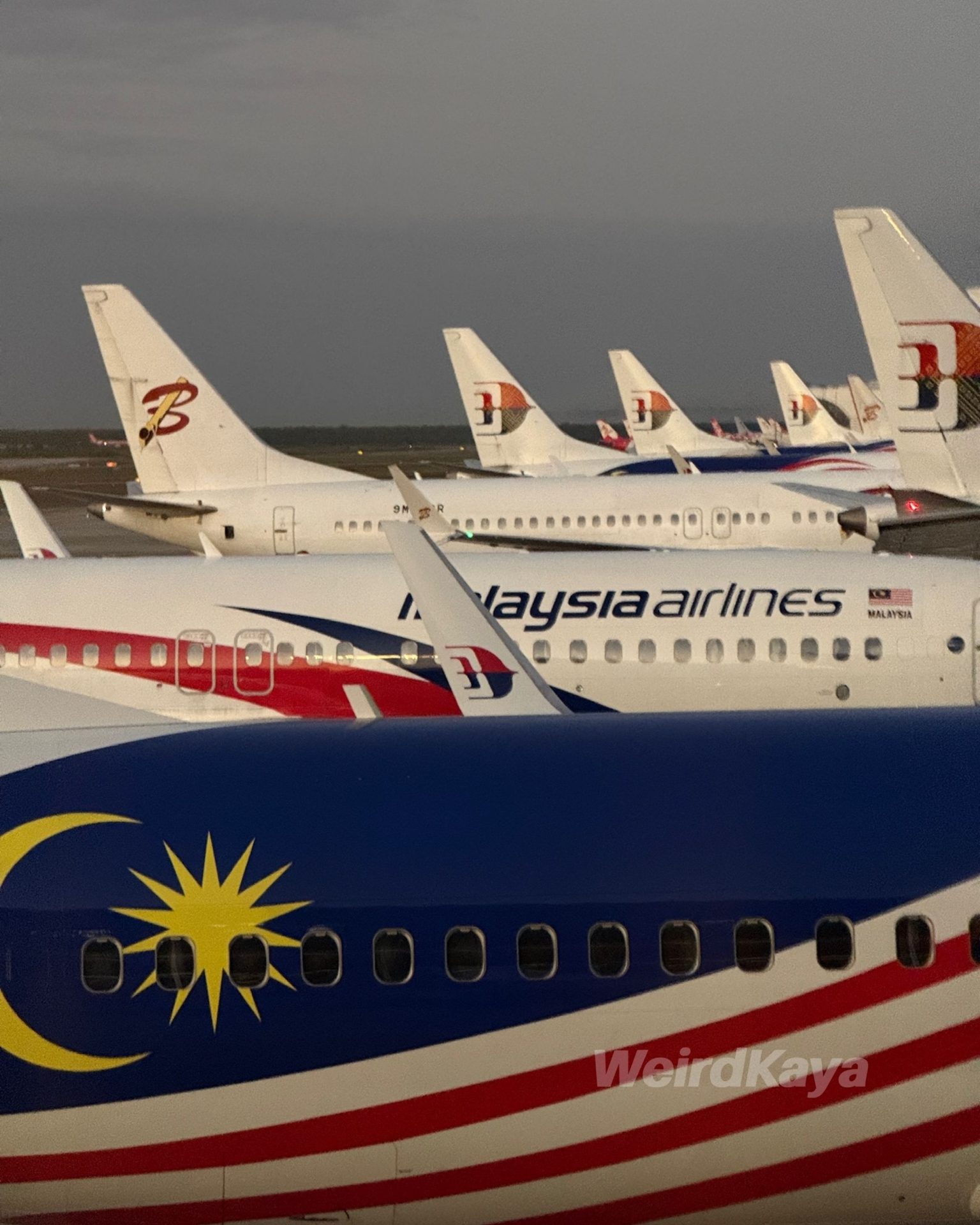 wk klia malaysia airlines batik air