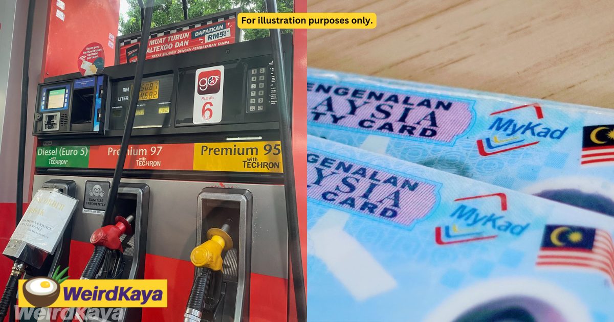 M'sian Man Caught Using 4 MyKads To Buy More Than 100L Of RON95 In Kelantan