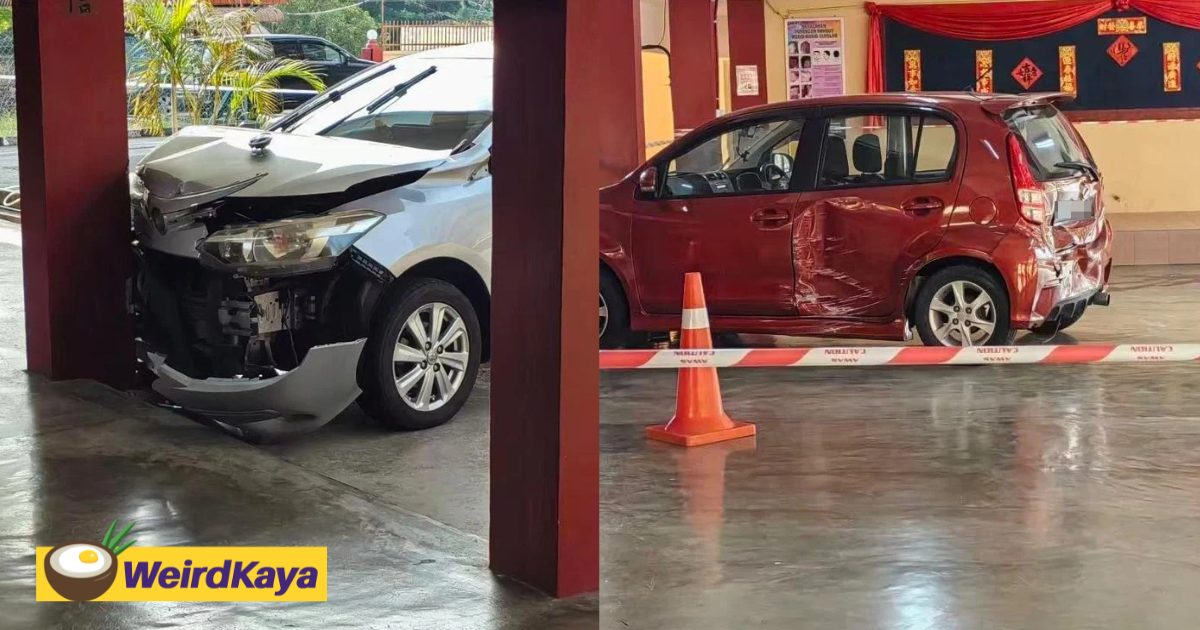wk m’sian teacher reportedly steps on gas pedal by mistake, crashes car into school canteen