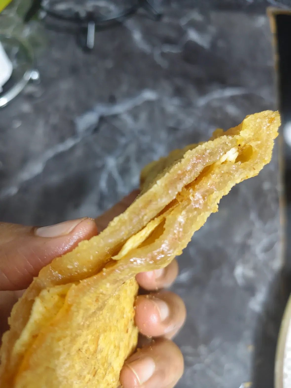 wk m’sian woman buys rm ayam gunting, shocked to find more batter than chicken..
