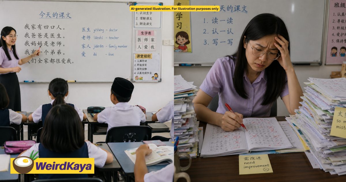 wk sjkc teacher says many malay students struggle in school, blames parents for blindly ‘following trend’