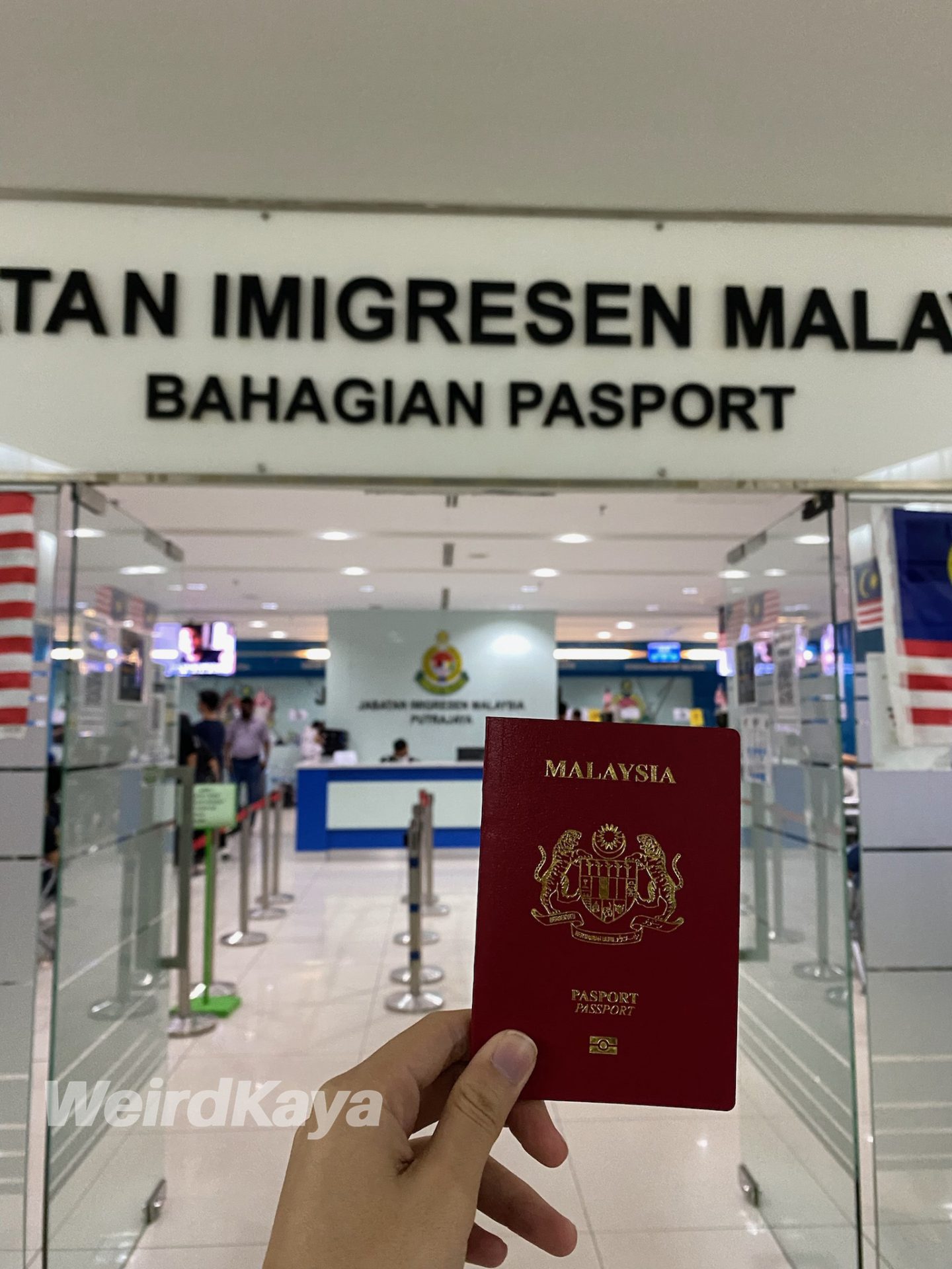  wk jabatan imigresen malaysia passport ( ) 