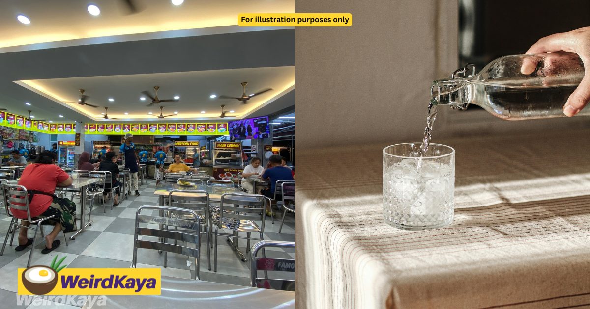M'sian Eateries Urged To Provide Free Drinking Water To Curb Sugar Consumption