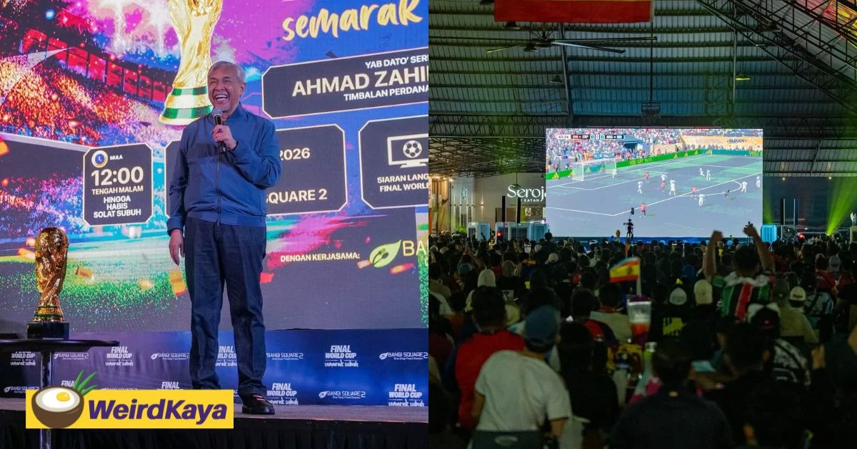 M’sia Aspires To Host World Cup In The Future, Hopes Harimau Malaya Will Qualify, Says Zahid | WeirdKaya