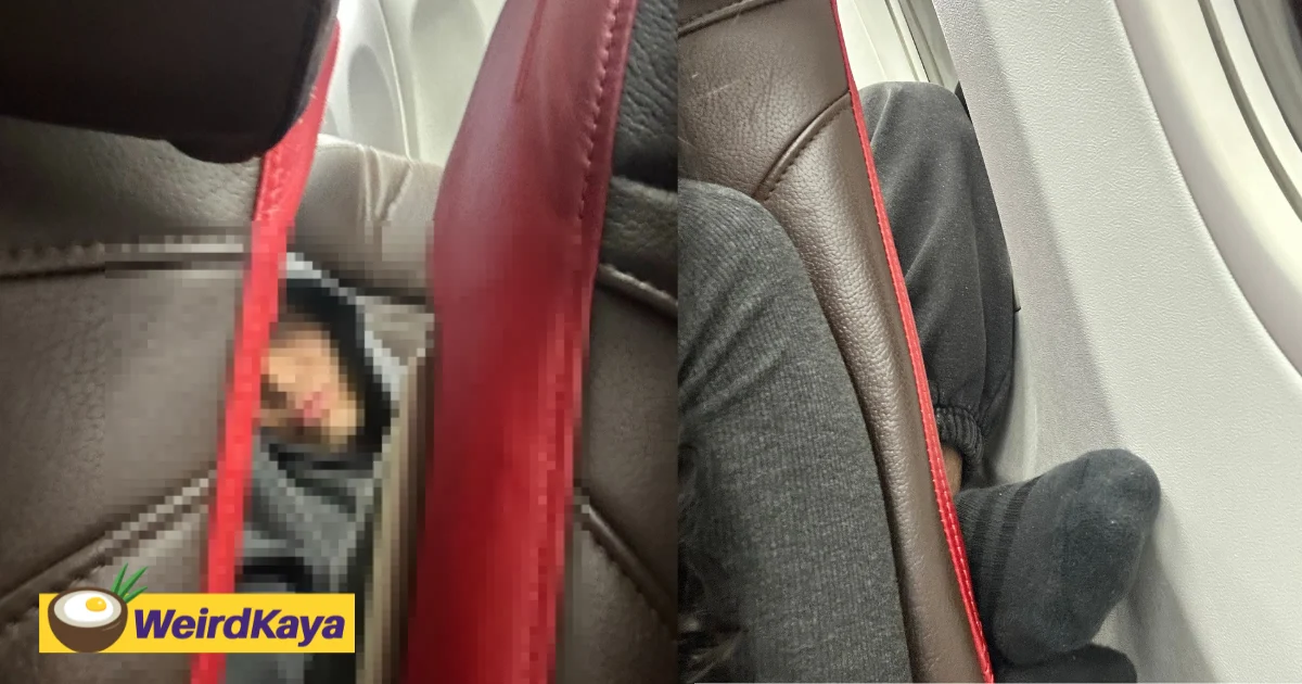 M’sian Influencer Allegedly Keeps Kicking Woman’s Seat During Flight Despite Being Told To Stop | WeirdKaya