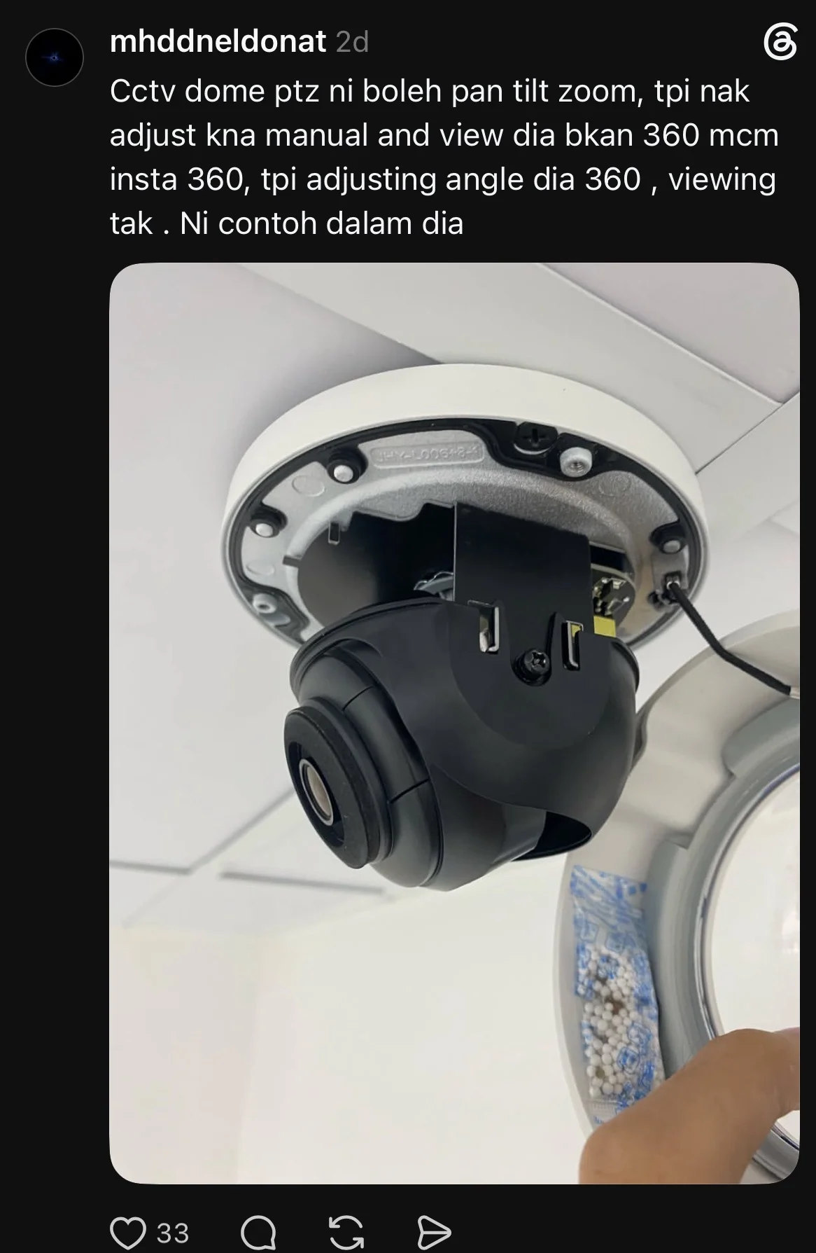 wk m'sian left worried after cctv camera spotted peeking into rawang r&r oku toilet.....