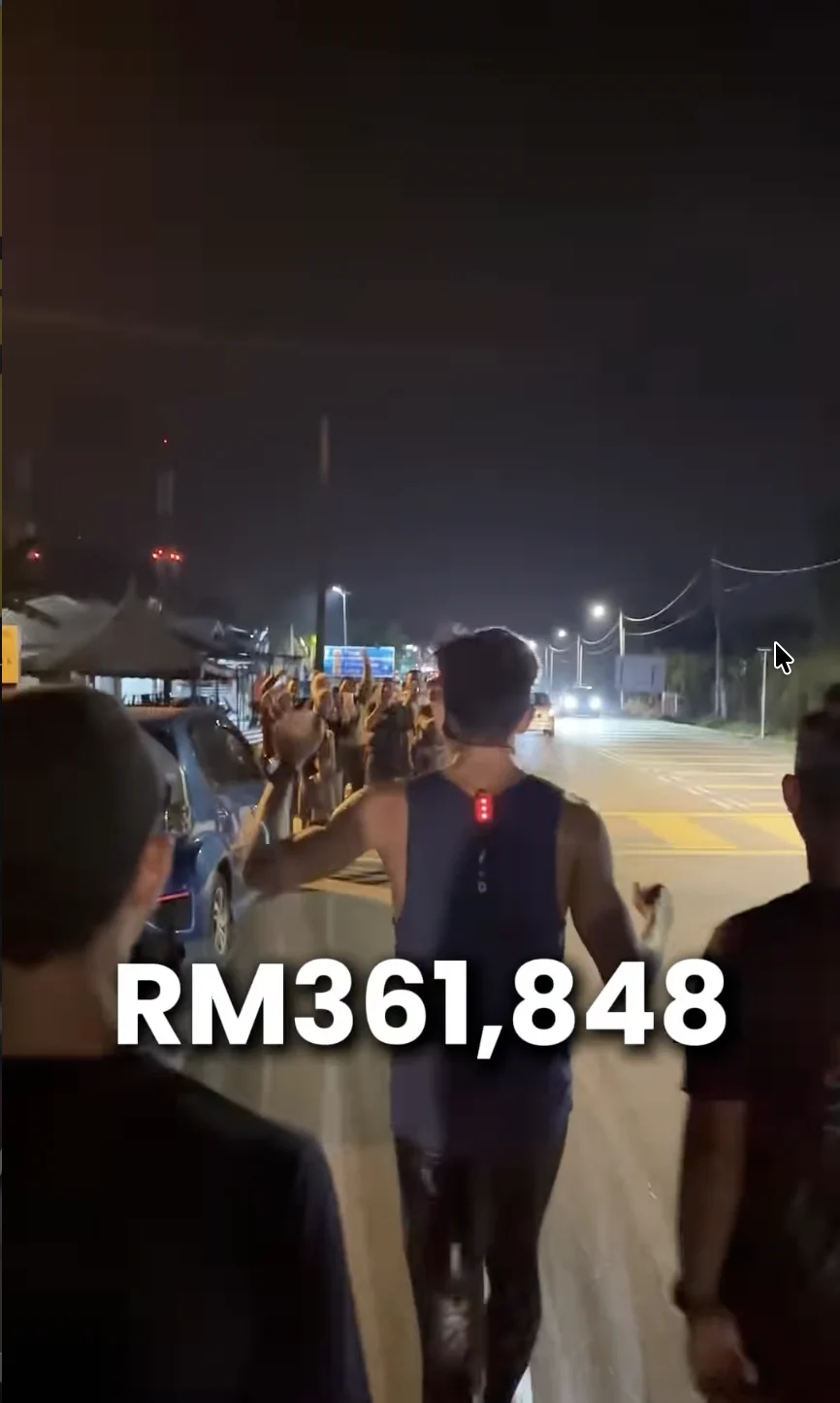 wk syed saddiq muar run