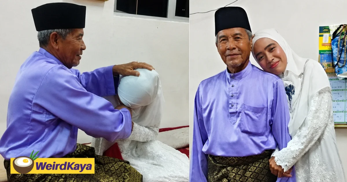 28yo M’sian Woman Marries 82yo Man, Says 54-Year Age Gap “A Small Matter” | WeirdKaya