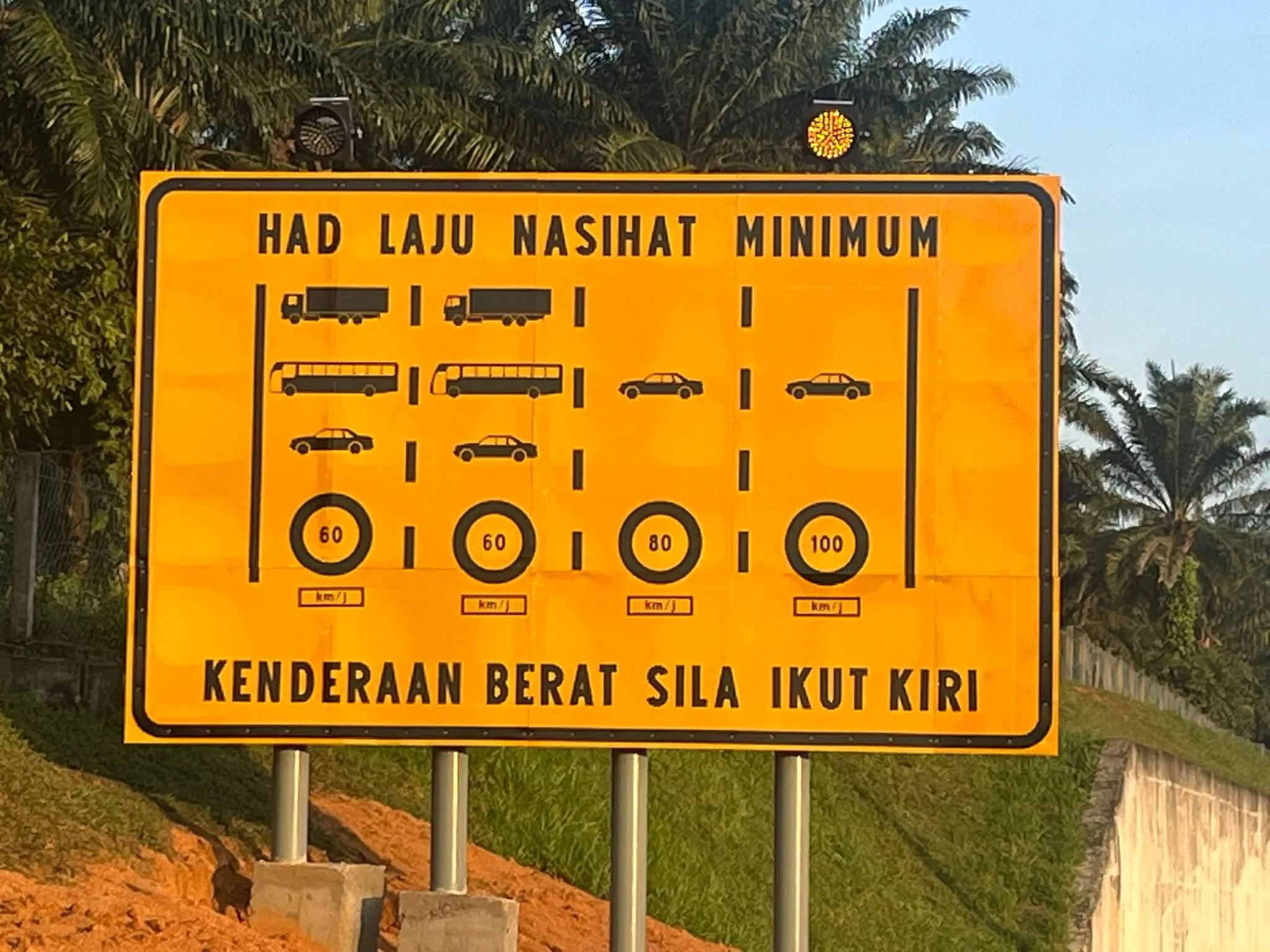 wk recomended minimum speed limit