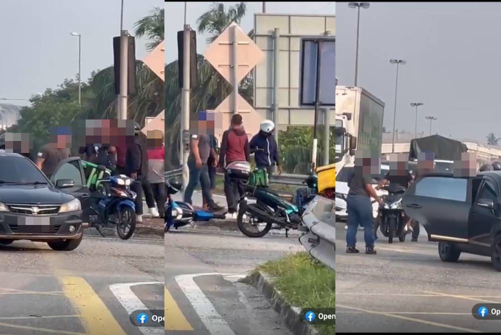 M’sian Motorcyclist Beaten, Kicked By 3 Men For Sounding The Horn