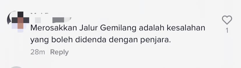 [VIDEO] Man Vandalises A Row Of Jalur Gemilangs & Netizens Are Deeply Upset