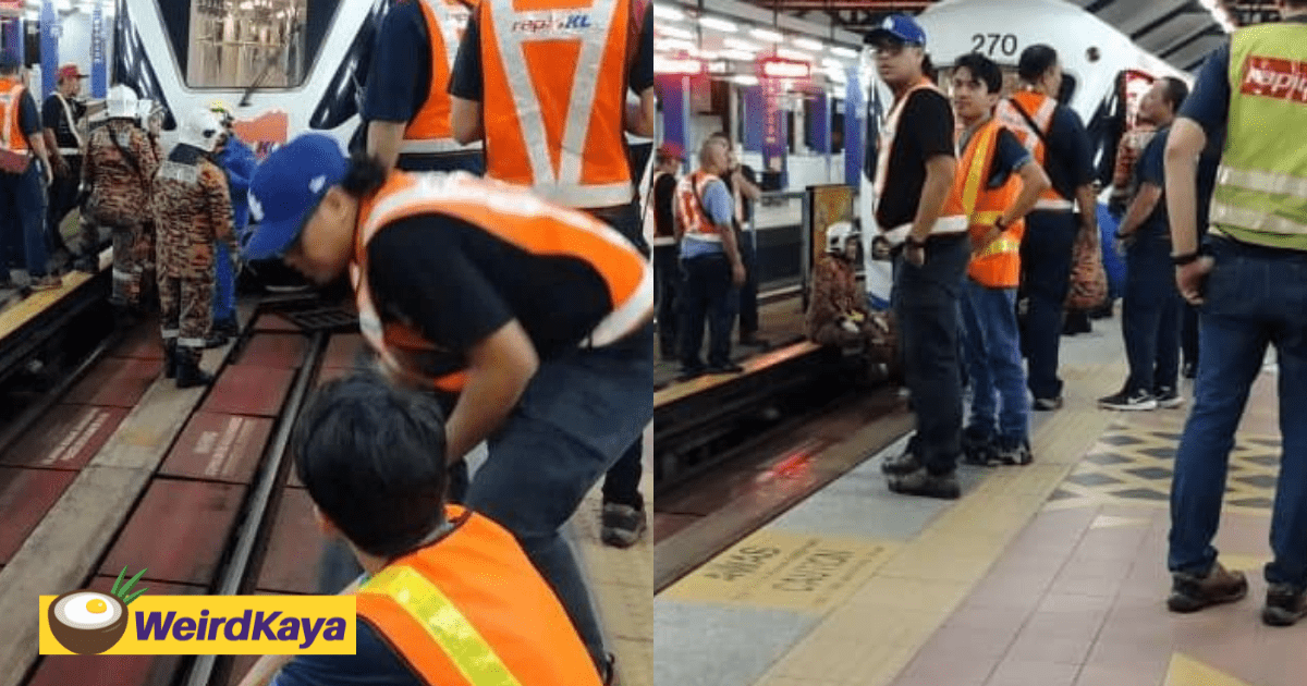 27yo M'sian Man Run Over By LRT At Dato Keramat Station, Dies On The Spot