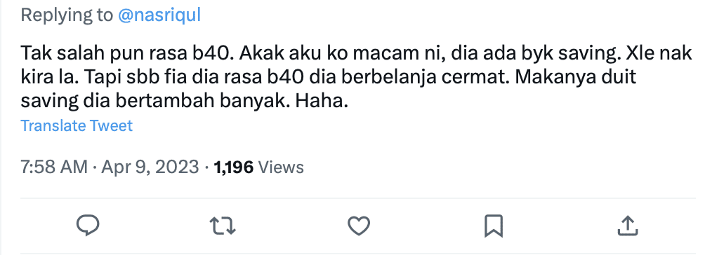 29yo M’sian Who Has RM350K In Savings Says He Feels Like He's B40 comment 04