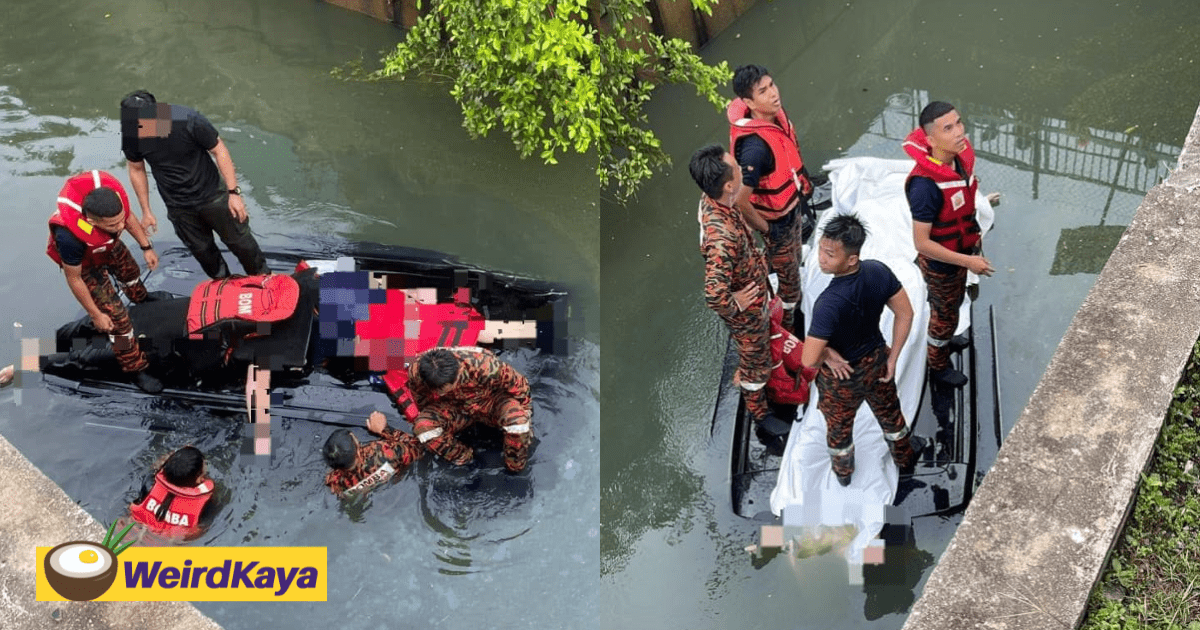 3 M'sians Plunge Into 3-Meter Deep Drain While On The Way To SG For Work 