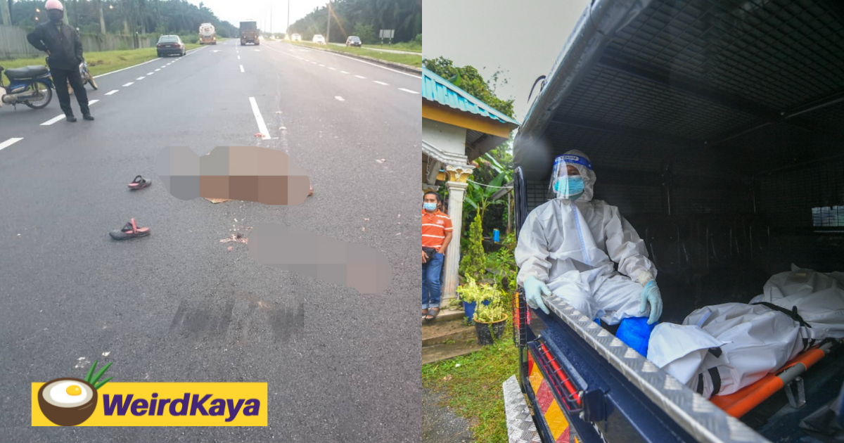 31yo son ran over by lorry after killing his mother | weirdkaya