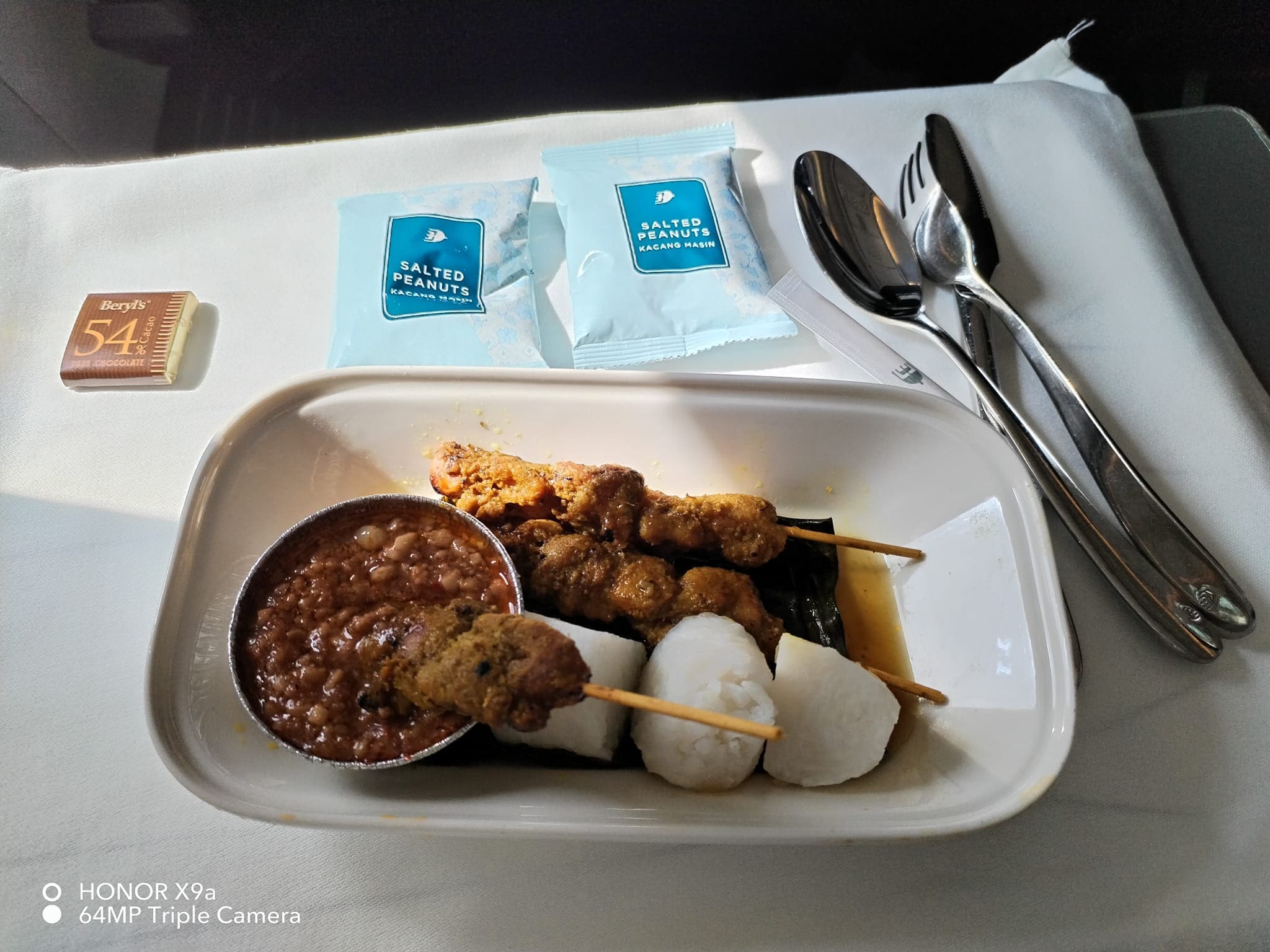 MAS Airline satays