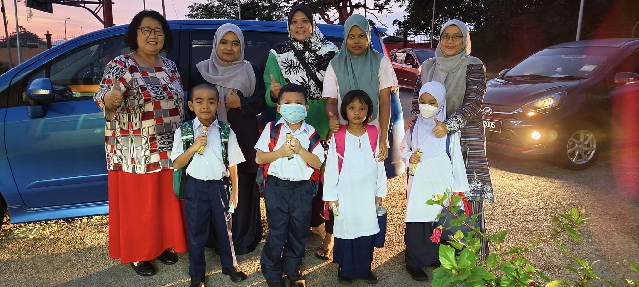 malay students at sjkc