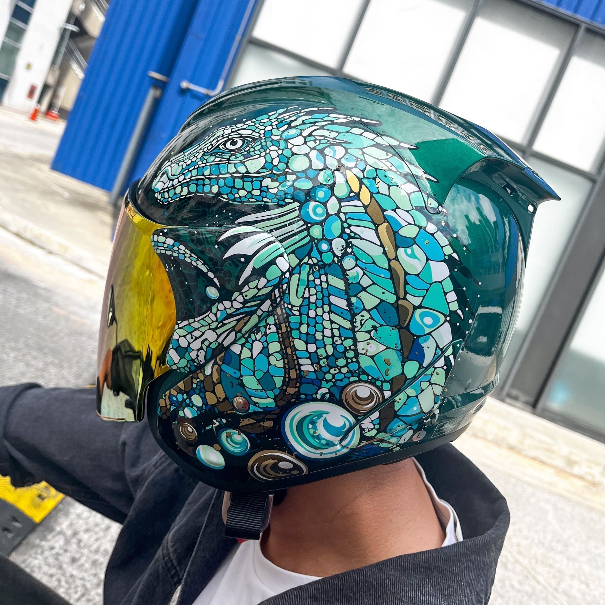 Gracshaw Malaysia helmet - AKHDAR
