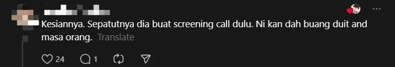 'Why Even Call Me In The 1st Place?' — M'sian Gets Rejected After 5-Min Job Interview comment 1