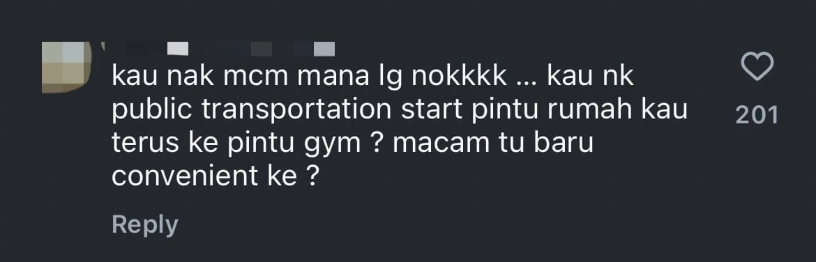 M'sian Says He Wants Better Public Transport System, Gets Criticism & Support From Netizens comment 4