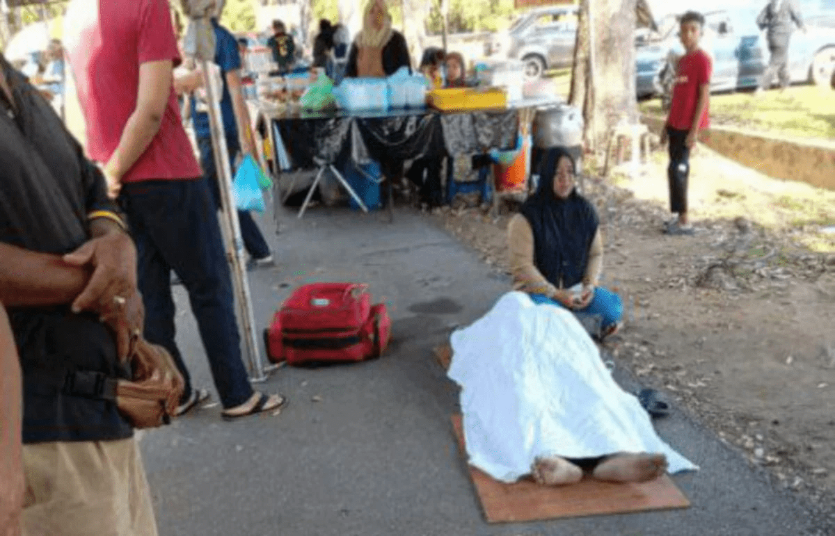 75yo man dies at bazaar in Kedah