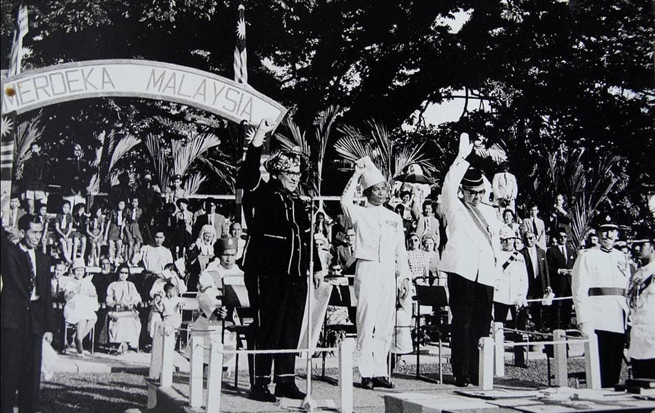 Sabah during the formation of Malaysia on September 16, 1963