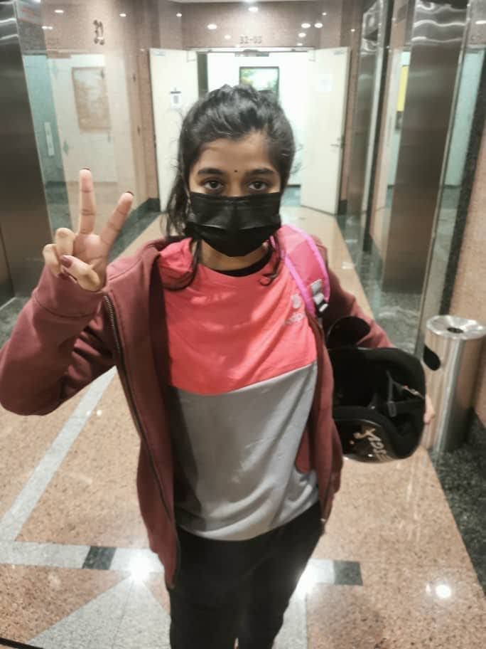 Srimanimegala worked as foodpanda rider during pandemic
