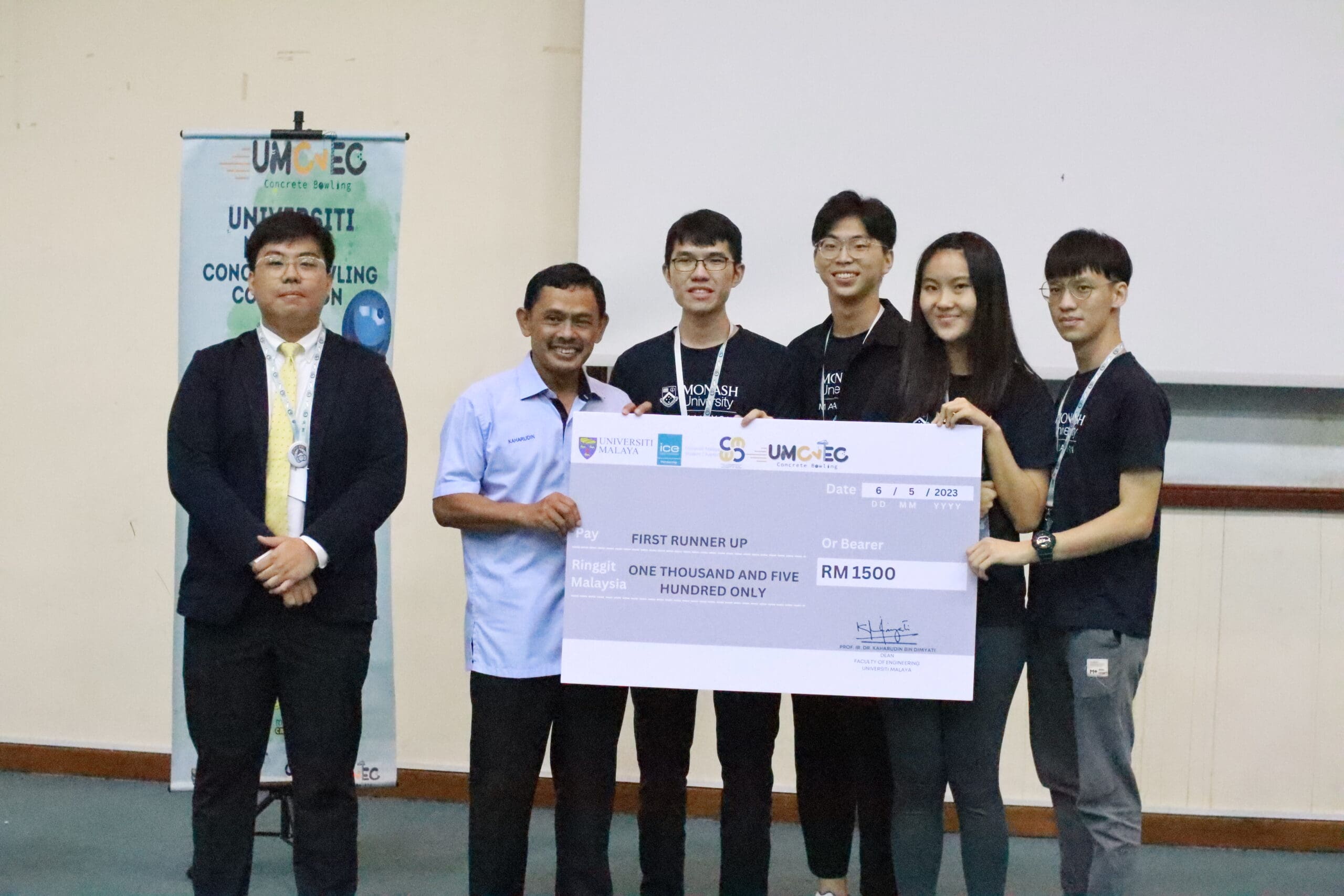 First runner up, second runner up and Best strength-to-weight ratio: Suicide Squad and Monash Bowl (Monash University) 